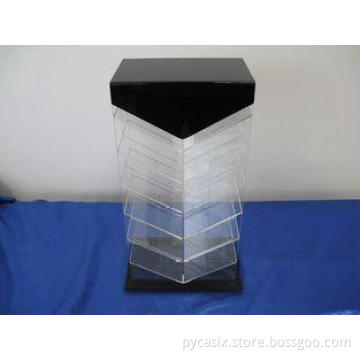 Custom Acrylic Countertop Display Case Magazine Plexiglass